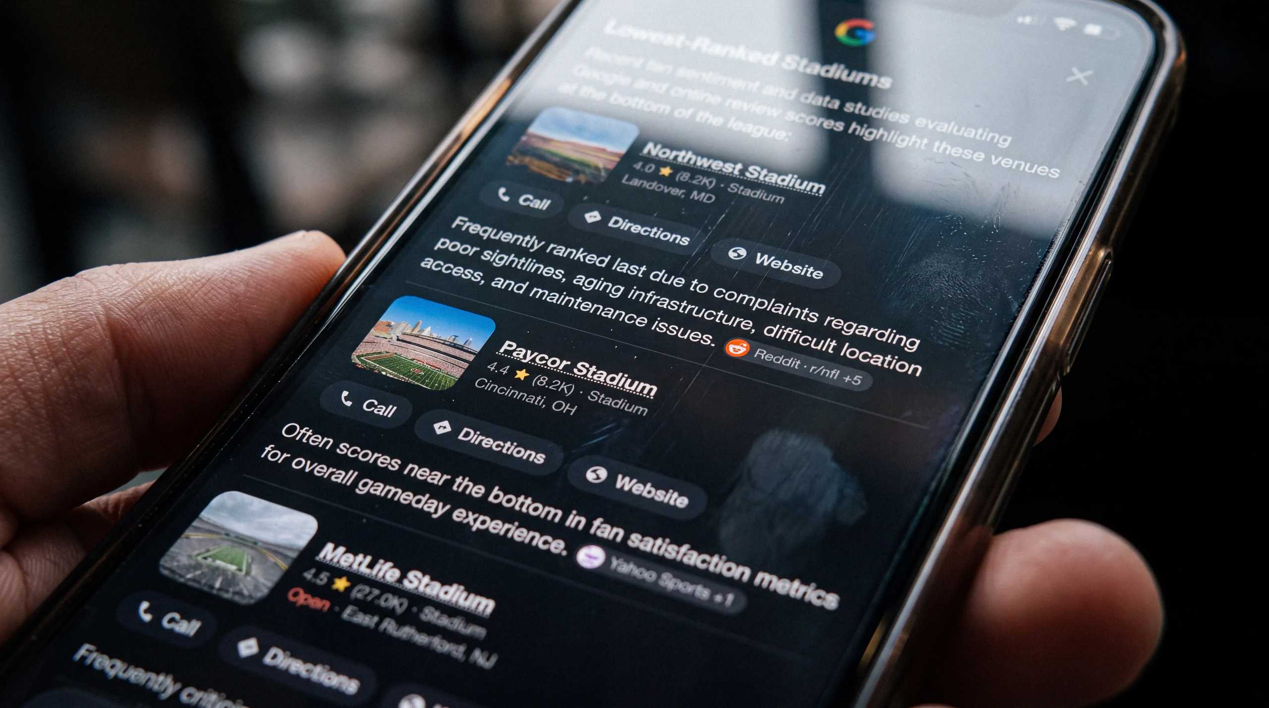 NFL Stadium Nightmares: The 5 Worst Stadiums on Google Reviews